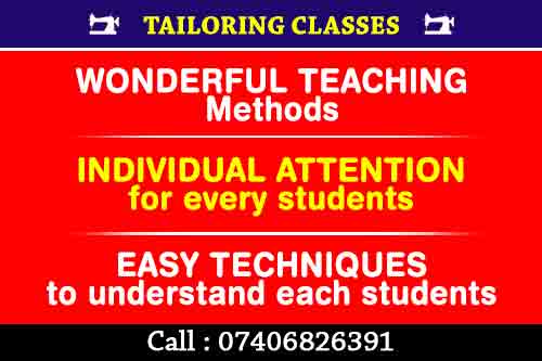 individual attention ladies tailoring classes